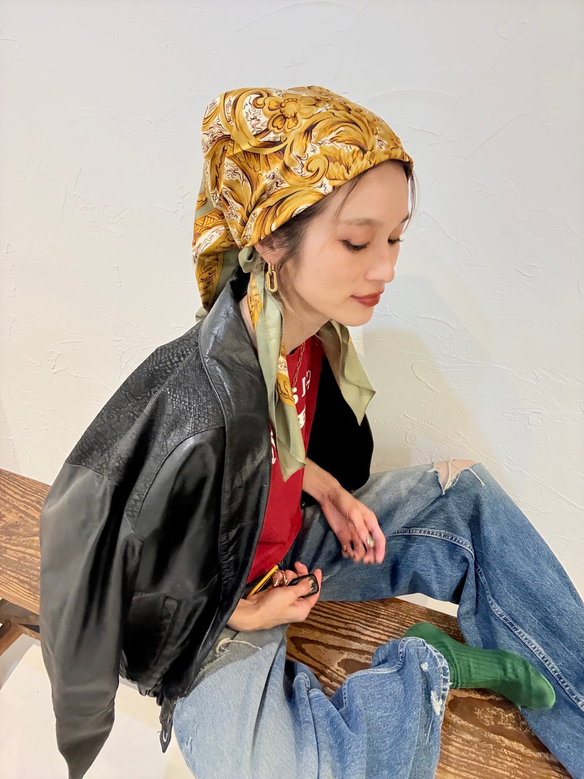 vintage scarf | Hooray!!!