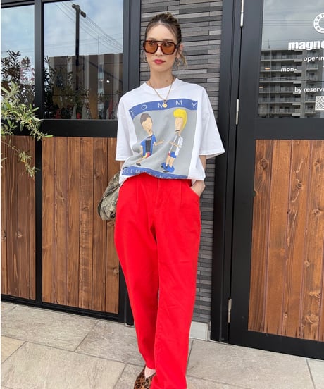 SEGRETS SUN PRINTS／vintage color pants
