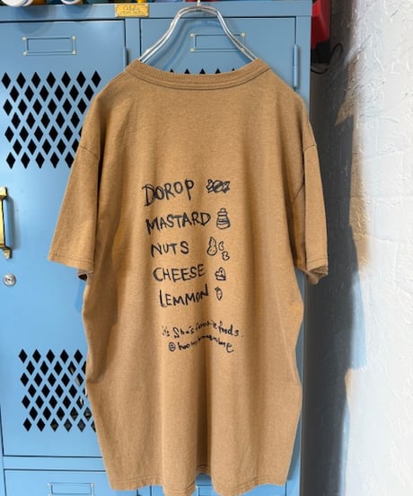 【しゅーオリジナルプリント】〜Hi!〜Lit DOPE 90s vintage US army t-shirts　タグ：DC570／タグ：SOFFE SHIRTS