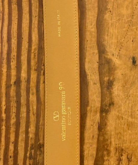 Valentino vintage leather belt