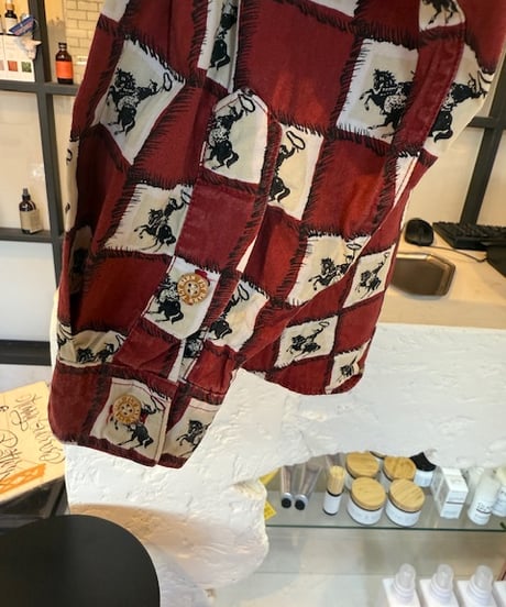 カウボーイ柄shirt