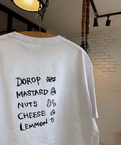 【しゅー撮影時着用のため特別価格】新品の t-shirts『🐝』短丈Lサイズ