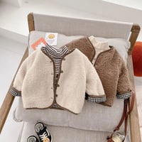 【size73-130】2wayリバーシブル チェック ボアアウター
