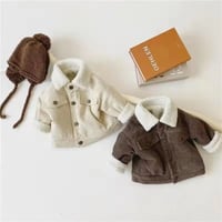 【size80-120】コーデュロイボアアウター