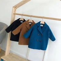 【size90-140】キッズ チェスターコート