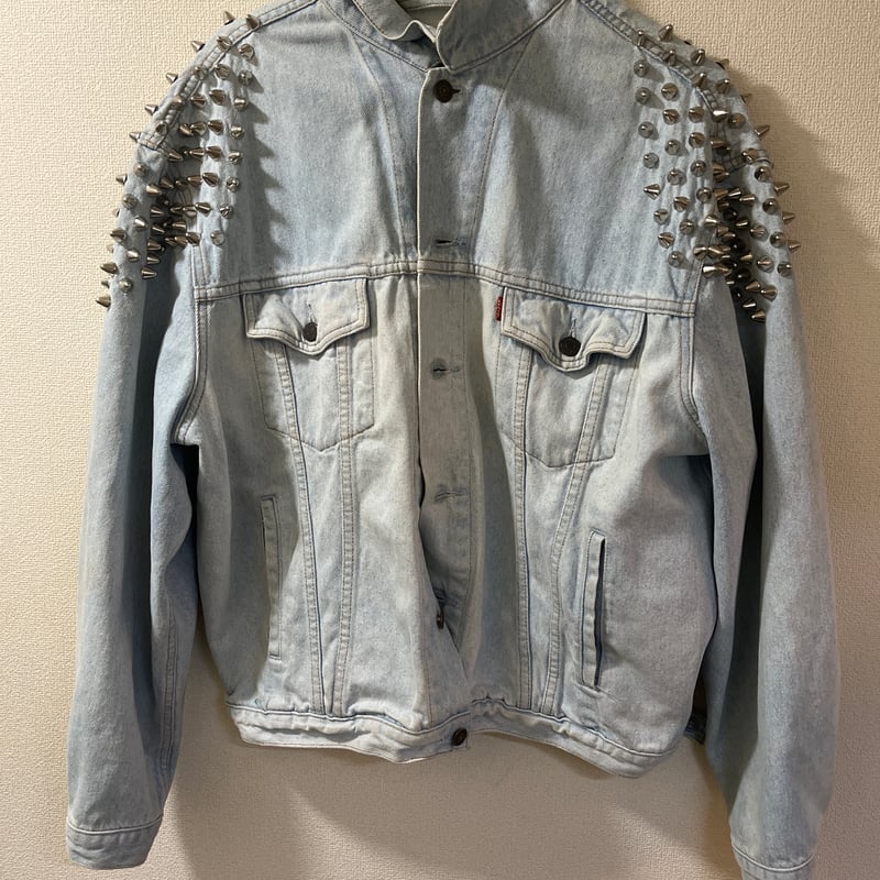 ★美品★ リーバイス　スタッズ　デニムジャケット　オーバーサイズ リーバイス スタッズ デニムジャケット | ruis store