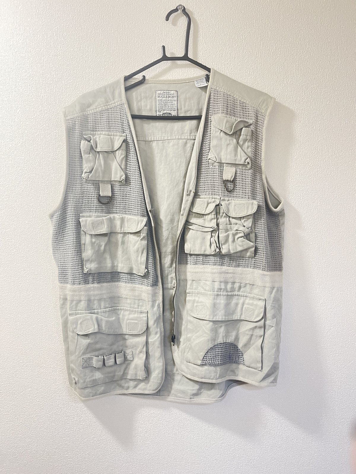 ヴィンテージ】BUGLE BOY フィッシングベストLサイズ