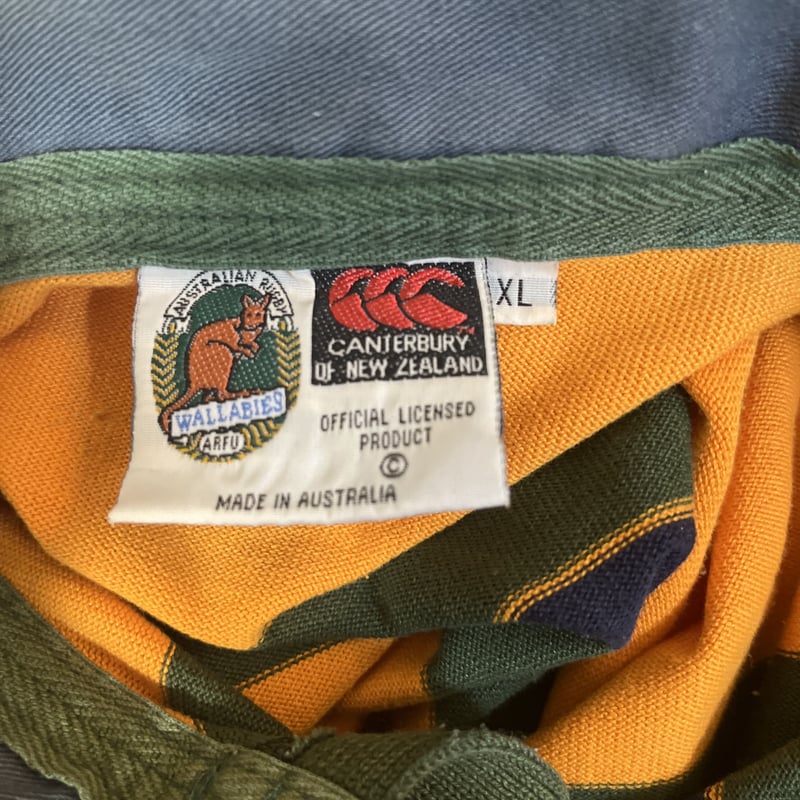 wallabies CANTERBURY オーストラリア ラガーシャツ ポロシャツ