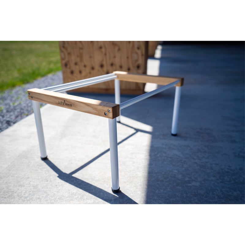 Multus Table] Ash_White_2Unit | pollyAnna