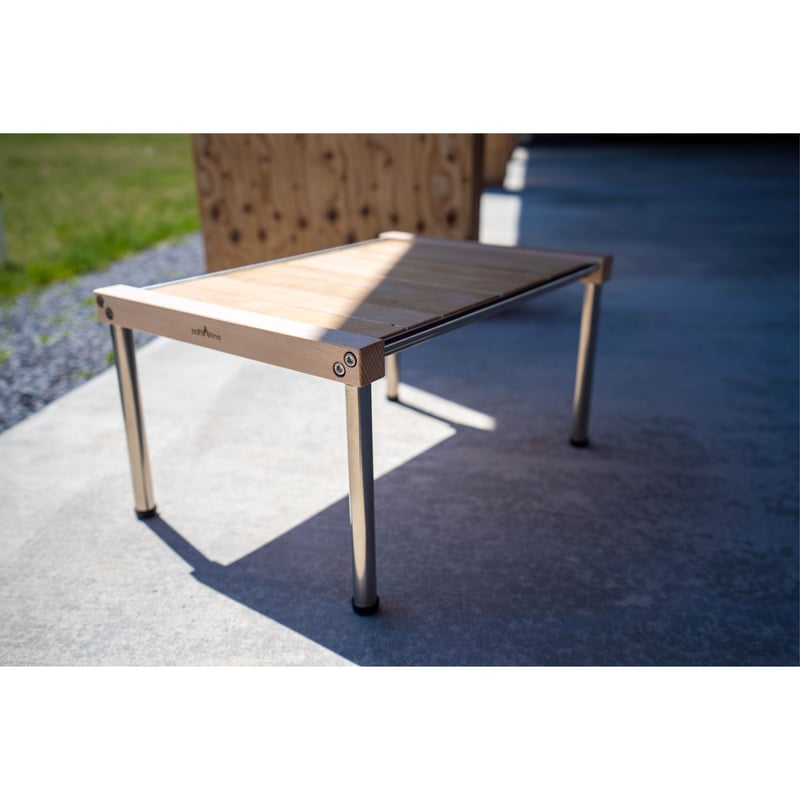 Multus Table] Beech_Silver_3Unit | pollyAnna