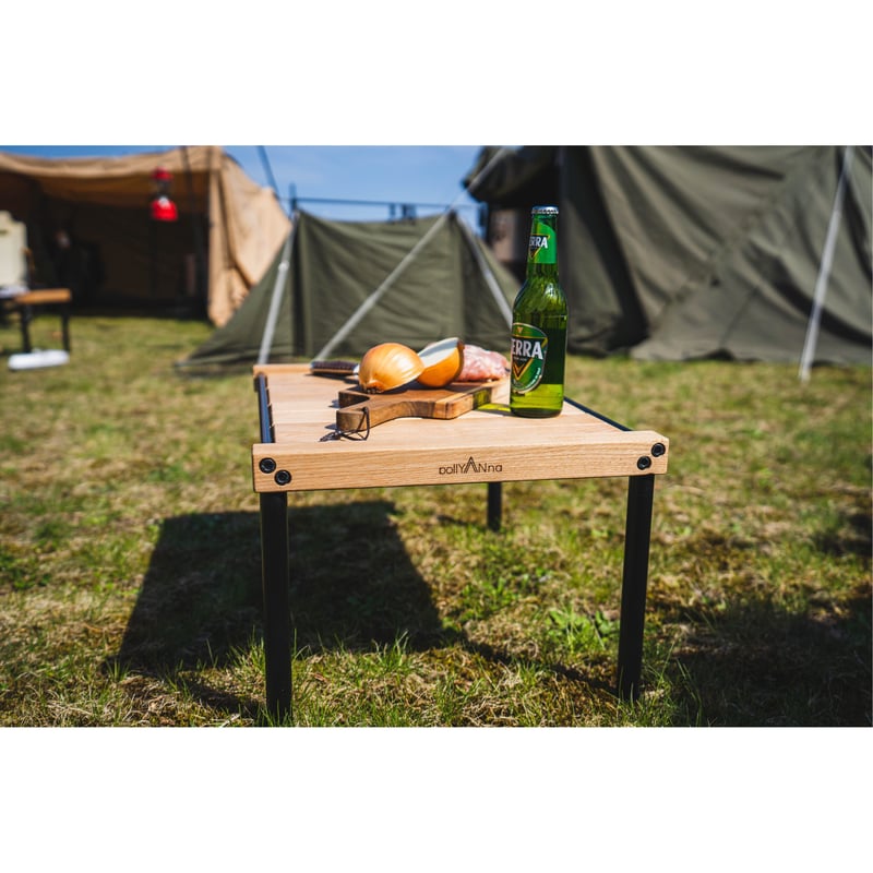 Multus Table] Walnut_Black_3Unit | pollyAnna