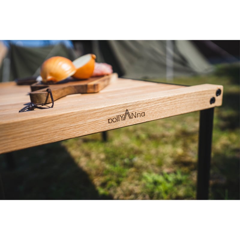Multus Table] Walnut_Black_3Unit | pollyAnna