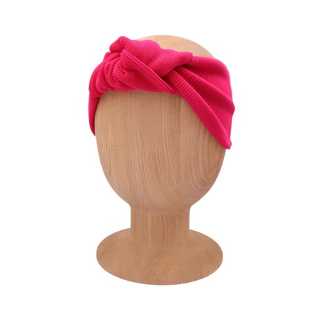 KNOT HEADBAND MAGENTA LINE ノット ヘッドバンド ライン マゼンタ柄 1003-F3-LMAG