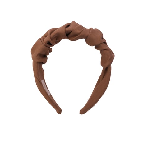 RIPPLE KATYUSHA 6cm CAMEL リップル カチューシャ 6cm キャメル 2006-F3-CAM