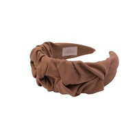 RIPPLE KATYUSHA 6cm CAMEL リップル カチューシャ 6cm キャメル 2006-F3-CAM