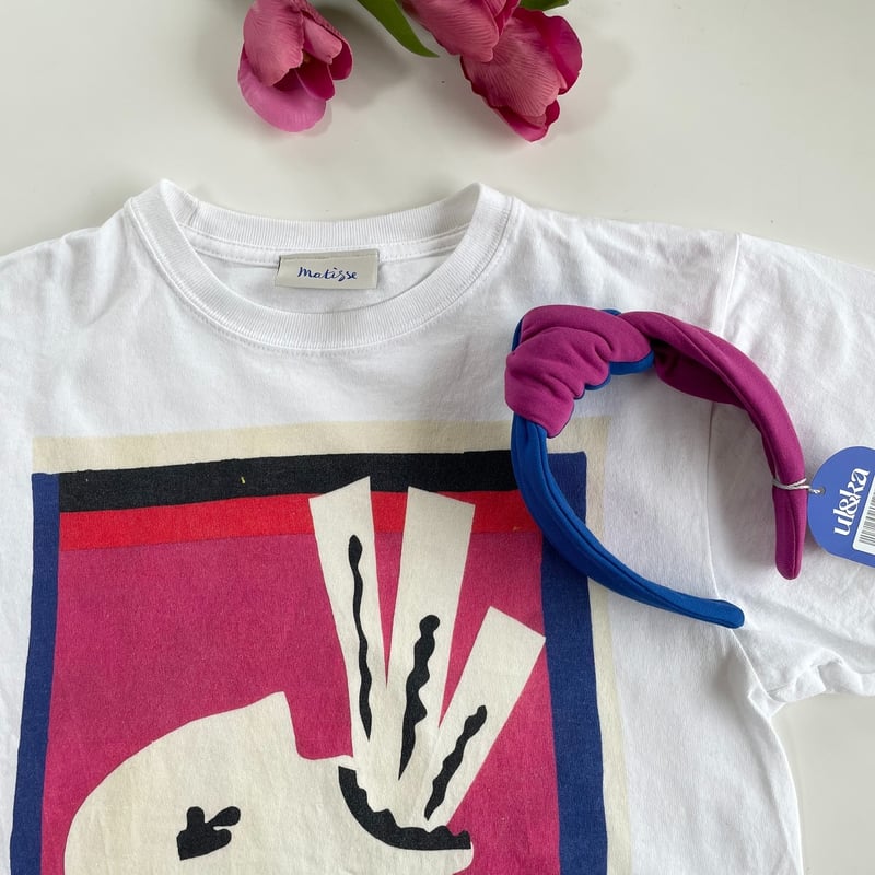 KNOT KATYUSHA FUCHSIA MIX ノット カチューシャ フューシャミックス