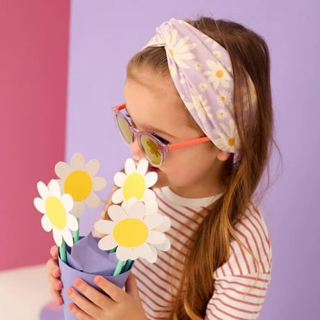 TWIST HEADBAND MISS DAISY ツイスト ヘッドバンド ミス デイジー柄 1002-S3-MDS