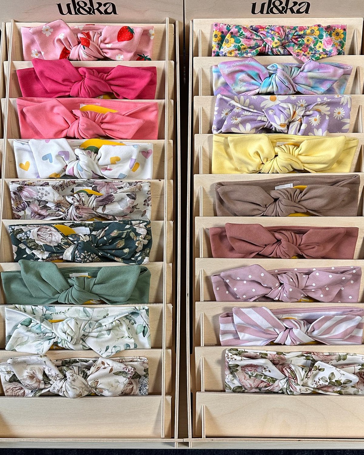 HEADBAND SWEET HEART ヘッドバンド ハート柄 白色 ベビー～8歳