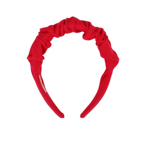 RIPPLE KATYUSHA 4cm SOLID CHERRY リップル カチューシャ 4cm チェリーレッド 赤色 2004-F4-SCH