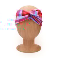 TWIST HEADBAND HAVANA ツイスト ヘッドバンド ハバナ柄 赤色 1002-S4-HAV