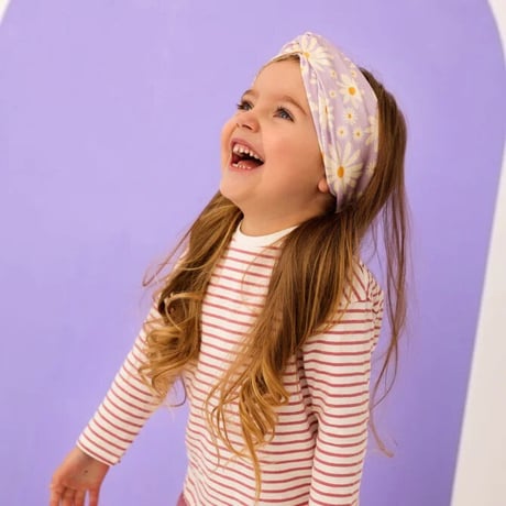 TWIST HEADBAND MISS DAISY ツイスト ヘッドバンド ミス デイジー柄 1002-S3-MDS