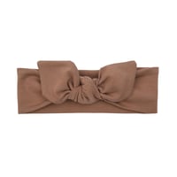 HEADBAND CAMEL ヘッドバンド キャメル柄  茶色 ベビー～8歳サイズ 1001-F3-CAM