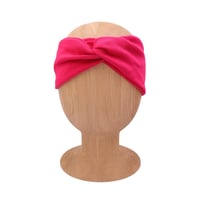 TWIST HEADBAND MAGENTA LINE ツイスト ヘッドバンド マジェンダ ライン柄 1002-F3-LMAG