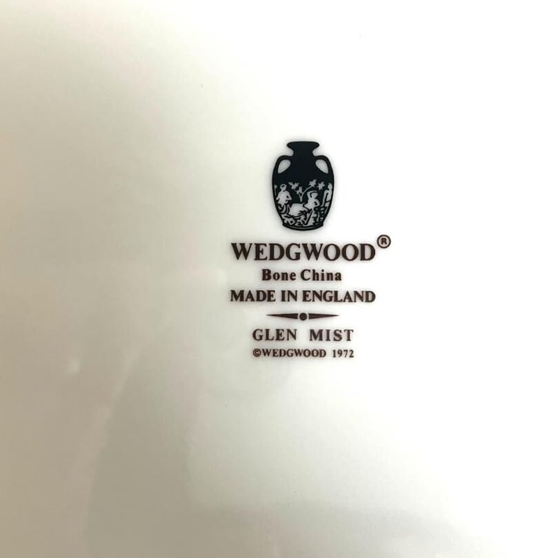 廃盤】WEDGWOOD ウェッジウッド グレンミスト 大皿 黒壺 | REGASTOCK