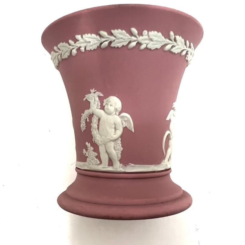 WEDGWOOD ウェッジウッド ジャスパー ライラックピンク フラワー