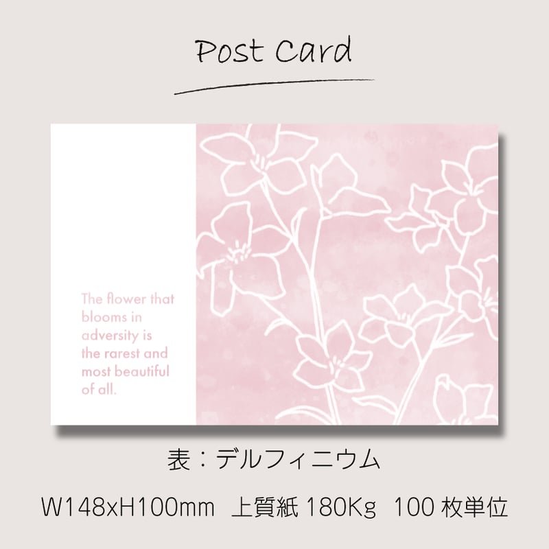 8月度ポストカード纏め売り３ ○2個目から50％OFF！○ポストカード（100枚単位）｜Spring