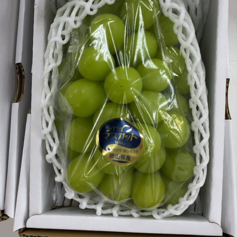 贈答用】岡山県産シャインマスカット | ぶどうファーム吉田-岡山-