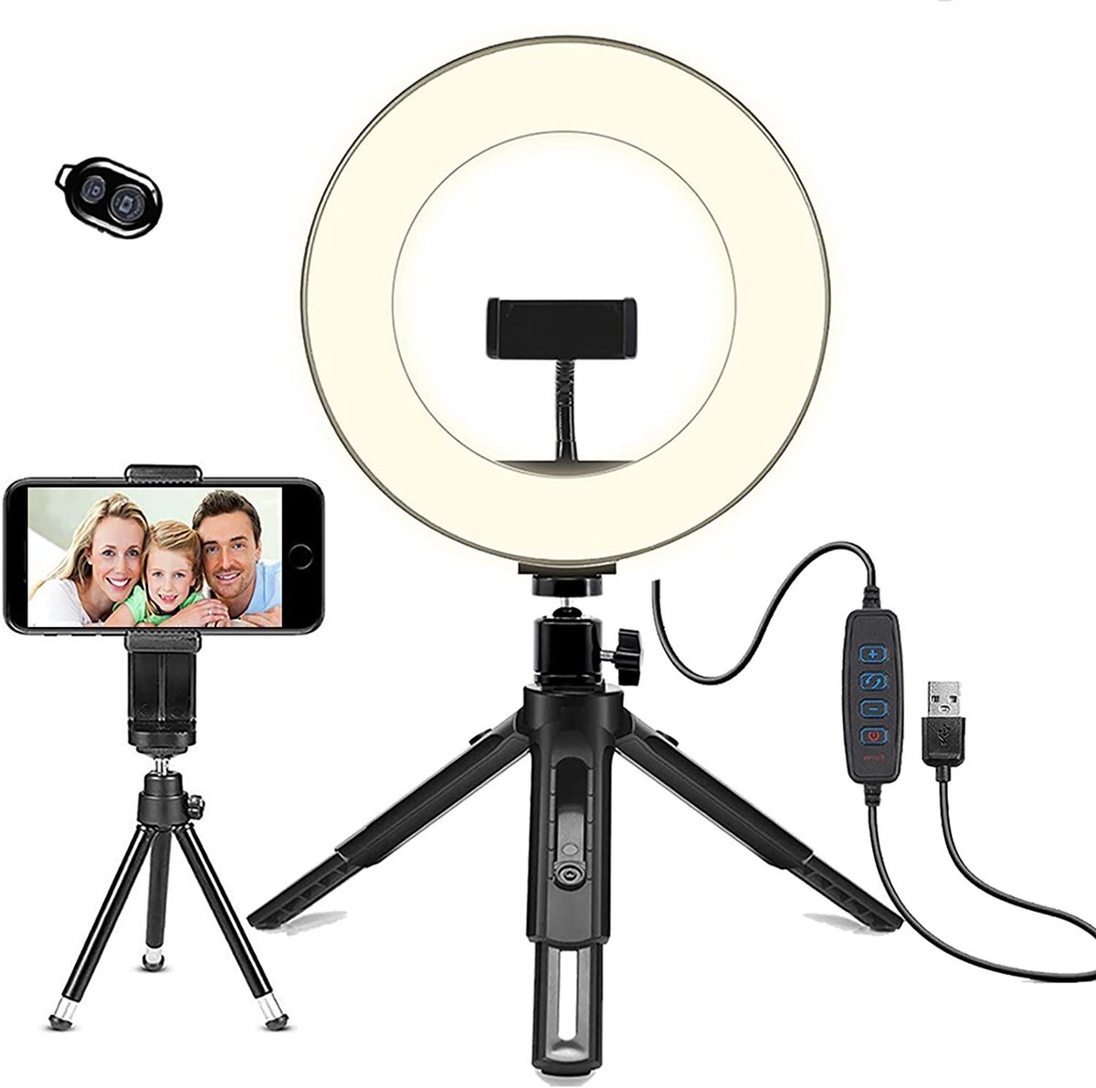 LEDリングライト スマホスタンド付き | フロムジャパンエース ストアーズ店