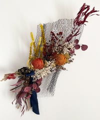 創作スワッグ　バンクシアSスタイル Banksia brown leaf swag スワッグ francfleur 通販 13608763
