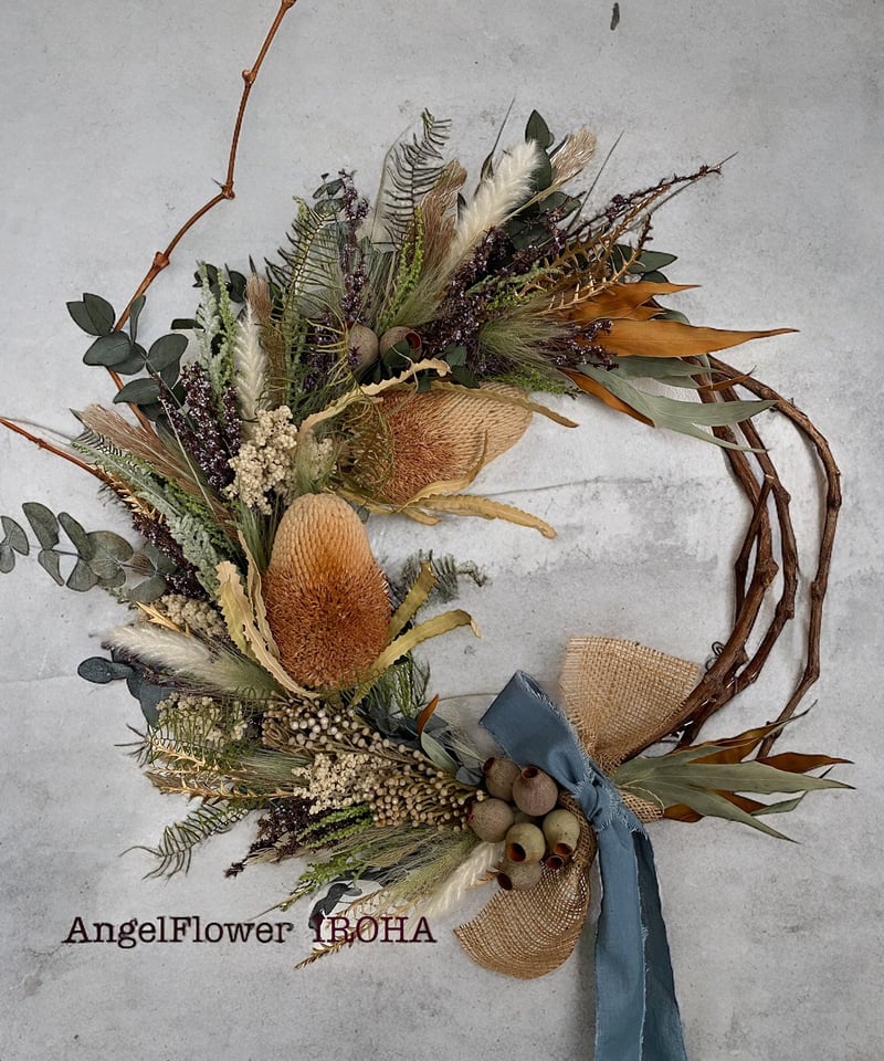 A-11 】ボタニカルリース | IROHAのアトリエ