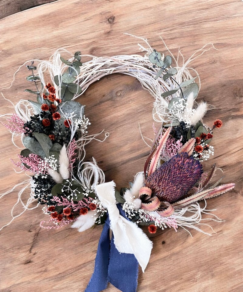 天使の羽　天使の輪っか　スワッグ　リース 天使の羽天使の輪っかスワッグリース