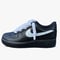 AIR FORCE 1 Black White Glitter ROPE