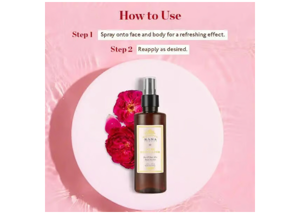 カーマローズウォーター KAMA Rose water | VedaVitality