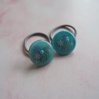 スノー　oui ミニヘアゴム(2個入り)