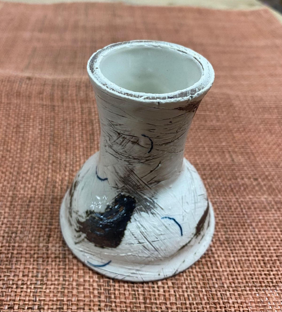 ワイン陶器グラス お猪口 43 新品 作家作品 Wine Sake cup