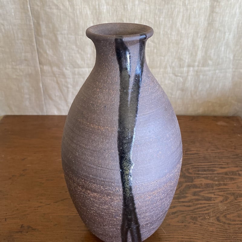 雲山焼き 花瓶 花入れ 竹 | 萩焼ショップ【泉-IZUMI】