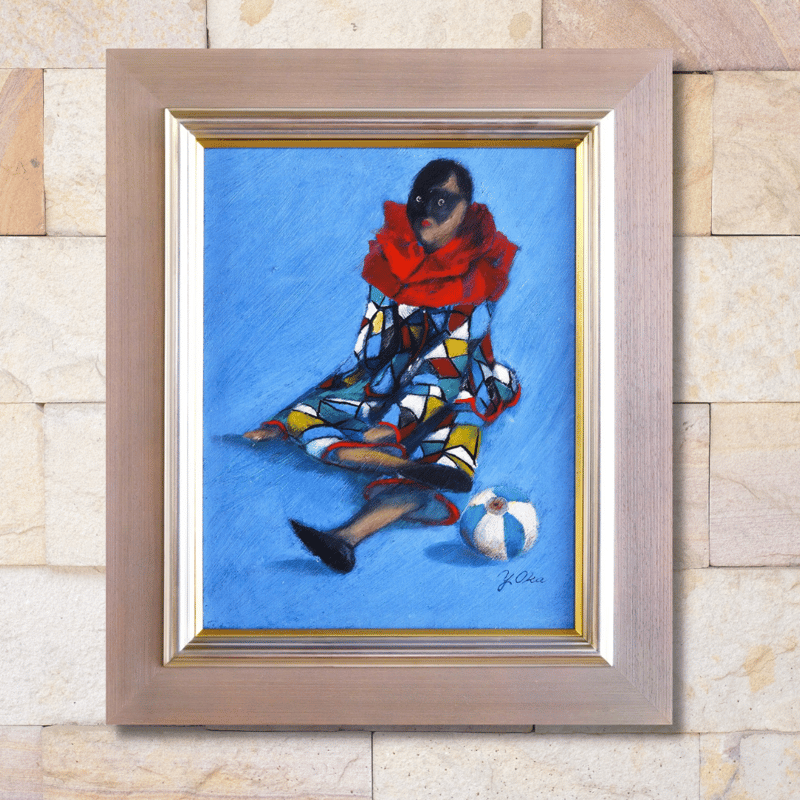 ピエロ人形 岡万梨彩 | ギャルリ青鞜