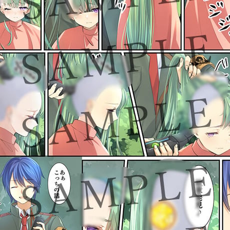 【AIコラボリメイク】ファンタジーRPG風断髪ストーリー漫画【LostEmbrem】Episode4・ フェリシア typeA