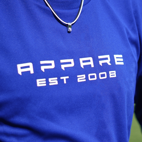【予約販売】AP アウトになるな!! Tシャツ ブルー