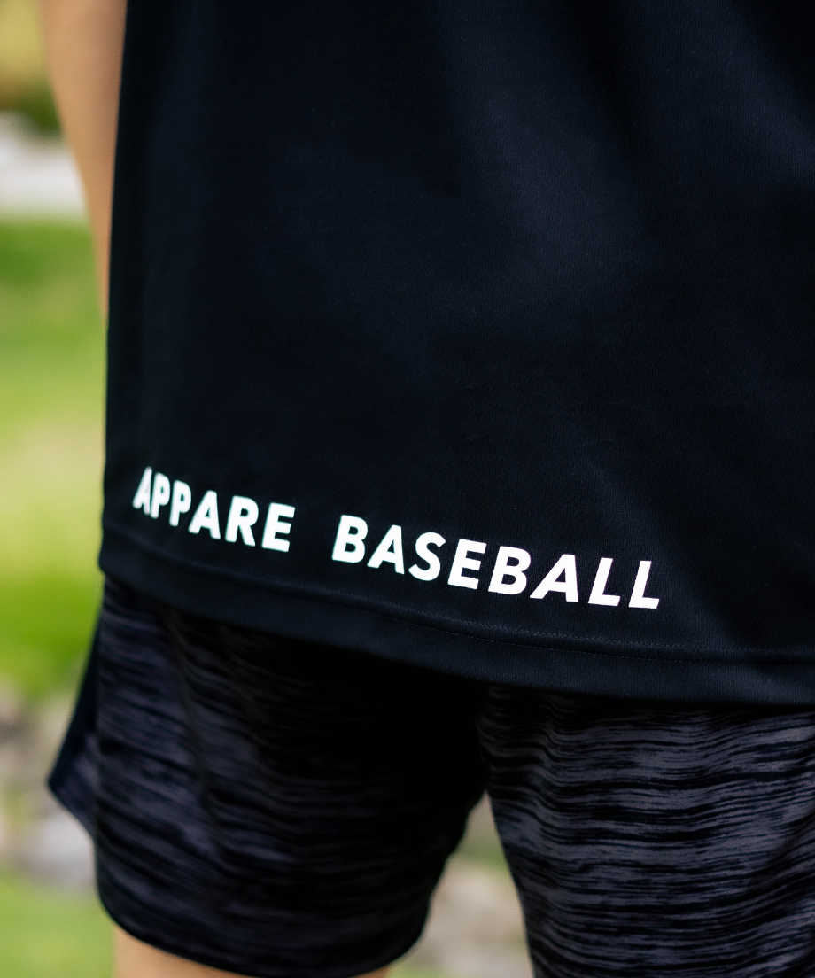 予約販売】APB ビッグロゴTシャツ ブラック×ホワイト | AP