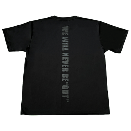 【予約販売】AP アウトになるな!! Tシャツ ブラック