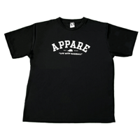 【予約販売】APドライTシャツ "LIFE WITH BASEBALL" ブラック