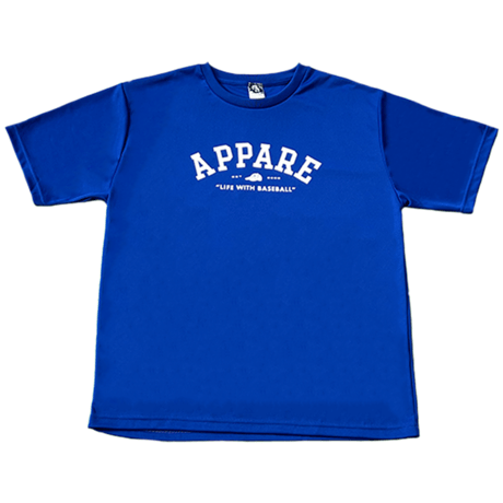 【予約販売】APドライTシャツ "LIFE WITH BASEBALL" ブルー