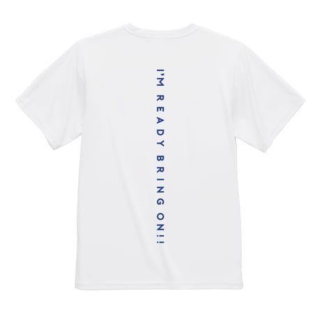 【予約販売】APB Tシャツホワイト ”準備はできた…さあかかってこい”