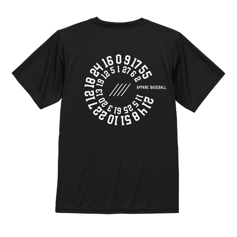 予約販売】ALL APPARE circle Tシャツ ブラック 