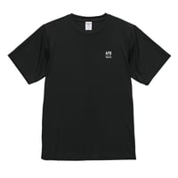 【予約販売】ALL APPARE circle Tシャツ ブラック "Engine"